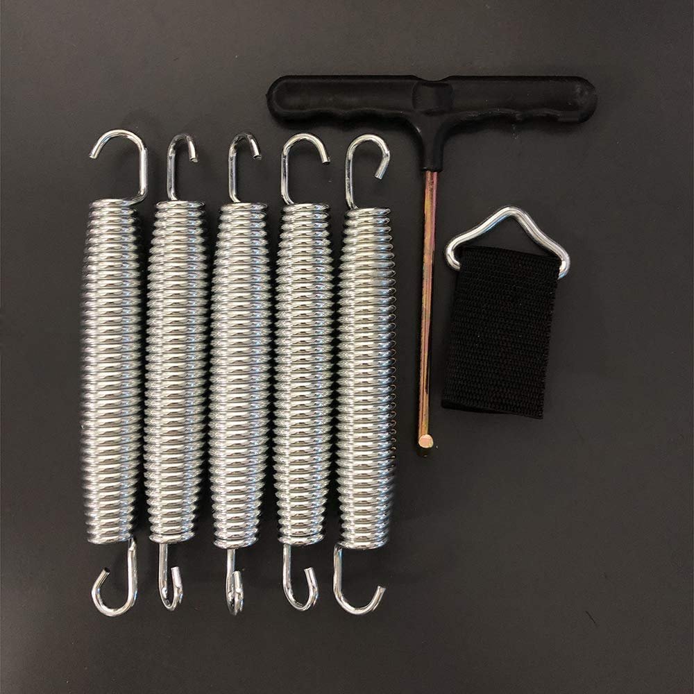 Trampoline Spring (87, 100, 120, 140, 165 mm) Spring Replacement Spring, Trampoline Accessories, Trampoline Triangle Buckle (16.5)