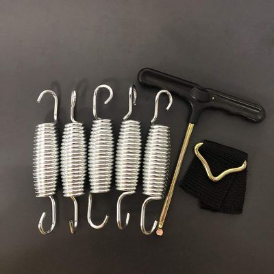 Trampoline Spring (87, 100, 120, 140, 165 mm) Spring Replacement Spring, Trampoline Accessories, Trampoline Triangle Buckle (12)