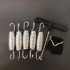 Trampoline Spring (87, 100, 120, 140, 165 mm) Spring Replacement Spring, Trampoline Accessories, Trampoline Triangle Buckle (12) view 1