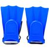1 Pair Kids Swimming Fins,Kids Diving Short Flippers PVC Swimming Training Fins Lightweight Flippers(25-30-Blue) view 1