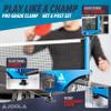 JOOLA Professional Grade WX Aluminum Indoor & Outdoor Table Tennis Net and Post Set - Quick Setup - 72in Regulation Ping Pong Net - Reinforced Cotton Blend with Adjustable Tensioning System view 2