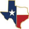 Crown Awards Texas State Flag Pins - Shape of Texas Lapel Pins, 10 Pack Prime view 1