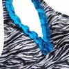 FEESHOW Little/Big Girls' Two Piece Halter Tankini Swimsuit Cutie Bow Back Swimwear Summer Beach Bathing Suit Blue 7-8 view 3