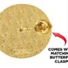 Crown Awards 2027 Chenille Pin, Gold 2027 Themed Award Pins, 50 Pack Prime view 2