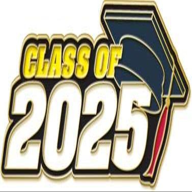 Class of 2025 Pins, Class of 2025 Graduation Hat Pins with Color Enamel, 100 Pack