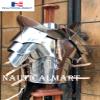 Nautical-Mart Medieval Knight Steel Armour Breastplate with Pauldron Fantasy Costume Collectible view 2