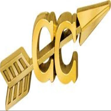 Crown Awards Cross Country Chenille Pin, Gold Cross Country Running Award Pins, 100 Pack Prime