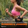 2-in-1 Running Fun Black Handheld 12 Oz Water Bottle & Belt Add-on  Strap to Hand or Slide on Belt  Waterproof Pocket for Money, Key, ID  Maximize Your Time, Freedom & Health view 4
