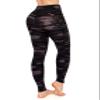 ALWAYS Women's Camo Yoga Pants with Pockets - High Waist Premium Soft Tummy Control Workout Stretch Leggings 153 1XL view 4