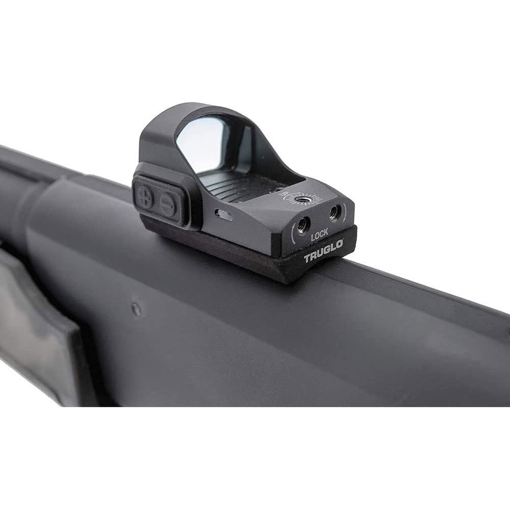 TRUGLO Shotgun Receiver Mount | Tactical Hunting Shooting Versatile Lightweight Durable Compact Dot Optic Steel Mount Plate | Hardware & Tools Included, Mossberg Receiver Mount, 4-Post Mount