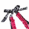 FEESHOW Little/Big Girls' Two Piece Halter Tankini Swimsuit Cutie Bow Back Swimwear Summer Beach Bathing Suit Hot Pink 7-8 view 4