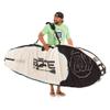 BOTE Brand SUP Board Zip Up Coffin Travel Storage Bag with Shoulder Carry Strap fitted Gatorshell Epoxy Compatible Stand Up Paddle Boards Travel Protection Multiple Size Options view 3