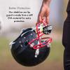 DAMAGE CONTROL Pacifier Mouthpiece  Football Mouthguard with Helmet Strap, Protects Teeth, Jaw & Mouth  Mouth Piece for Sports, No Boiling, Allows Airflow  Gear for Adults & Youth (Terror Bite) view 4