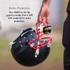 DAMAGE CONTROL Pacifier Mouthpiece  Football Mouthguard with Helmet Strap, Protects Teeth, Jaw & Mouth  Mouth Piece for Sports, No Boiling, Allows Airflow  Gear for Adults & Youth (SymBite) view 4