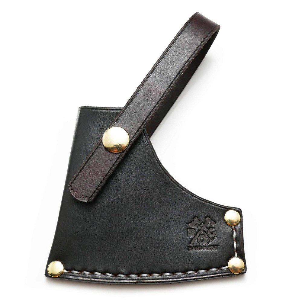Review Outdoor Gear Axe Sheath/Mask/Cover for The Ray Mears Gransfors Bruks Scandinavian Forest Axe (Brown, V1-Brass)