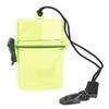 T best Diving Dry Box, Underwater Plastic Transparent Floating Watertight Case Waterproof Diving Sealing Dry Storage Box with Rope Hook for Surfing Canoe Kayak(Transparent Yellow) view 1