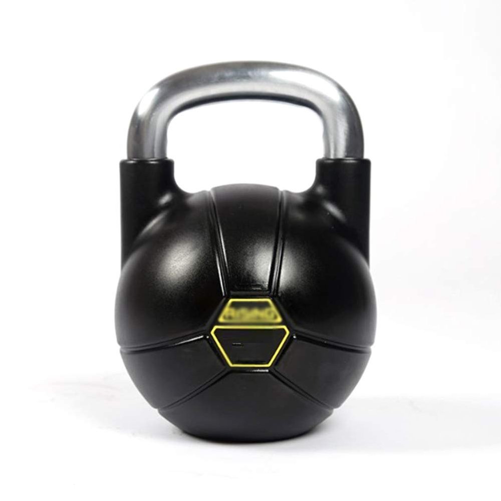 Kettlebells AGYH Black Steel Kettlebell, Home Strength Training Equipment, Weights For Push-up Squats8kg/12kg/16kg/20kg/24kg (Size : 12kg/26.4lb)