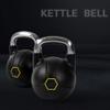 Kettlebells AGYH Black Steel Kettlebell, Home Strength Training Equipment, Weights For Push-up Squats8kg/12kg/16kg/20kg/24kg (Size : 12kg/26.4lb) view 2