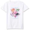 Harry Potter Warner Bros Hogwarts Mystic Wash Girl's Solid Crew Tee White view 1