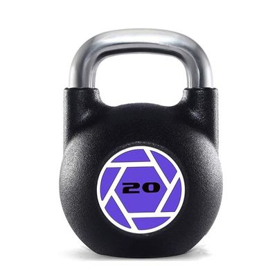 Kettlebells AGYH Cast Iron, 8kg/10kg/12kg/14kg/16kg/18kg/20kg/24kg, Squat Weightlifting Crunches Equipment, Home-Gym Dumbbell Barbell (Size : 20kg/44lb)