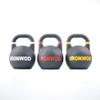 Kettlebells AGYH Black Cast Iron Kettlebells, Professional Strength Training Equipment For The Gym,8kg/10kg/ 12kg/ 16kg/18kg/20kg/ 24kg (Size : 16kg/35.2lb) view 3