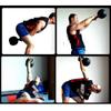 Kettlebells AGYH Black Cast Iron, Professional Athletic Strength Training Dumbbells, Men and Women Swinging Push-ups8-24KG (Size : 24kg/52.9lb) view 3