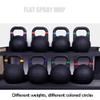 Kettlebells AGYH Black Cast Iron, Professional Athletic Strength Training Dumbbells, Men and Women Swinging Push-ups8-24KG (Size : 24kg/52.9lb) view 4