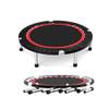 Trampoline 40/48 / 50in Folding Trampoline with Mobile Armrests, Foldable Backboard Trampoline Aerobics, 3 Models, Load 300kg (Color : Style1, Size : 40in) view 1