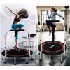 Trampoline 40/48 / 50in Folding Trampoline with Mobile Armrests, Foldable Backboard Trampoline Aerobics, 3 Models, Load 300kg (Color : Style1, Size : 40in) view 4