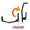 Wallmaster Kayak Storage Hooks Hangers, Adjustable Kayak Garage Storage Rack Wall Mount 1 Set of 2 Heavy Duty Hooks for Canoe, Kayak, Paddle Board, Surfboard, Snowboard view 3