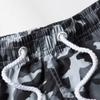 Honeystore Women's Casual Swim Trunks Quick Dry Print Boardshort Beach Shorts 1707-Gray S view 4