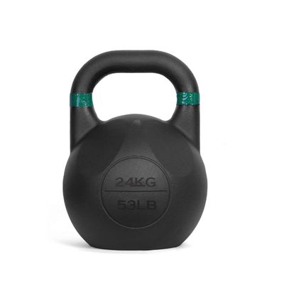 Kettlebells AGYH Black Cast Iron Kettlebell, Professional Strength Training Equipment, Used For Deadlift Press Kettlebell Rowing, 2 Models, 8-24kg (Color : Style2, Size : 24kg/52.9lb)