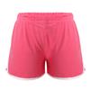 Oyolan Kids Girls Cotton Elastic Waistband Shorts Running Gym Sport Bottom Watermelon Red 4-5 view 1