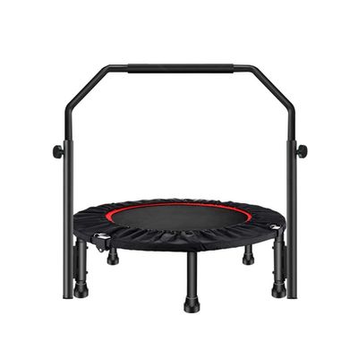 Trampoline 40in Trampoline, Detachable Armrest, Foldable Outdoor Indoor Fitness Jumping Bed, Children's Toys, 2 Models (Size : S-Load 250kg)