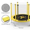 Trampoline Children's Trampoline, with Basketball Stand, Pull Up Bar, Encrypted Protective Net, Indoor and Outdoor Sports Fitness Toys, 2 Models (Size : Style 1) view 3