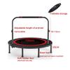 Trampoline 40in Foldable Trampoline, Movable Armrest, Home-Gym Sports Equipment for Men and Women, Toys for Children, 2 Models (Size : S-Load 250kg) view 2