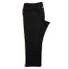 Marika Sport Women's Squat Proof Dry-Wik Capri Leggings (M, Black/Light Blue) view 1
