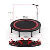 Trampoline 40/48/50in Portable Folding Trampoline, Detachable Armrest, Suitable for Aerobic Exercise Training for Adults and Children, Load 300kg (Size : 50in) view 2