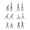 Kettlebells AGYH Plastic Kettlebells, Home Strength Training Equipment, Weights For Push-up Squats2kg/4kg/6kg/8kg (Color : Colour4, Size : 2kg/4.4lb) view 4
