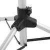 Hanging Rack, Aluminum Alloy Triangle Foldable Stand Adjustable Road Hanger Rack Holder Repair Stand for Mountain Cycling Riding Shelves and view 2