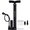 VIMILOLO Bicycle Pump, Bike Floor Pump Inflator for Presta and Schrader Valve Portable Tire Pumps for Ball Bike Pumps view 1