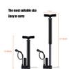 VIMILOLO Bicycle Pump, Bike Floor Pump Inflator for Presta and Schrader Valve Portable Tire Pumps for Ball Bike Pumps view 2