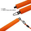 WDD Pilates Stick Bar Kit with Resistance Band Portable Yoga Rod with Foot Loop Sports Exercise Fitness Equipment Chest Expand Arm Puller for Home Gym Bodybuilding Workout (Orange) view 2