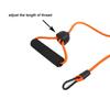 WDD Pilates Stick Bar Kit with Resistance Band Portable Yoga Rod with Foot Loop Sports Exercise Fitness Equipment Chest Expand Arm Puller for Home Gym Bodybuilding Workout (Orange) view 3