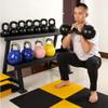 Kettlebells AGYH Black Cast Iron Kettlebell, Professional Strength Training Equipment, Dumbbell Barbell In Gym8-24KG (Size : 8kg/17.6lb) view 3