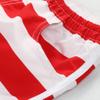 Honeystore Women's Casual Swim Trunks Quick Dry Print Boardshort Beach Shorts 1532-Red-White S view 4