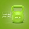 Kettlebells AGYH Color Fitness, 10lb / 4.5KG Men and Women Professional Strength Training Weights, Home-Gym Sports Equipment (Color : Green) view 2
