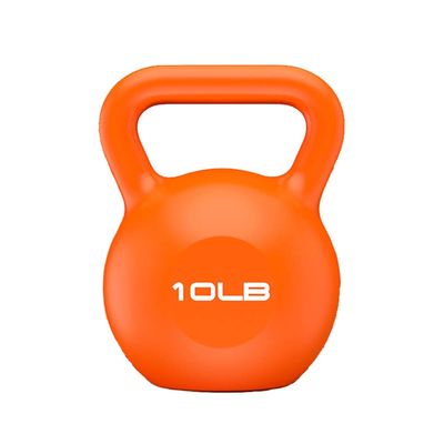 Kettlebells AGYH Color Fitness, 10lb / 4.5KG Men and Women Professional Strength Training Weights, Home-Gym Sports Equipment (Color : Orange)