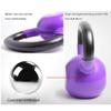 Pull-up Bars AGYH Cast Steel Fitness Kettlebell, Men and Women Strength Fitness Training Equipment4kg / 6kg / 8kg / 10kg / 12kg / 14kg / 15kg / 16kg / 18kg / 20kg / 24kg (Size : 24kg/52.9lb) view 3