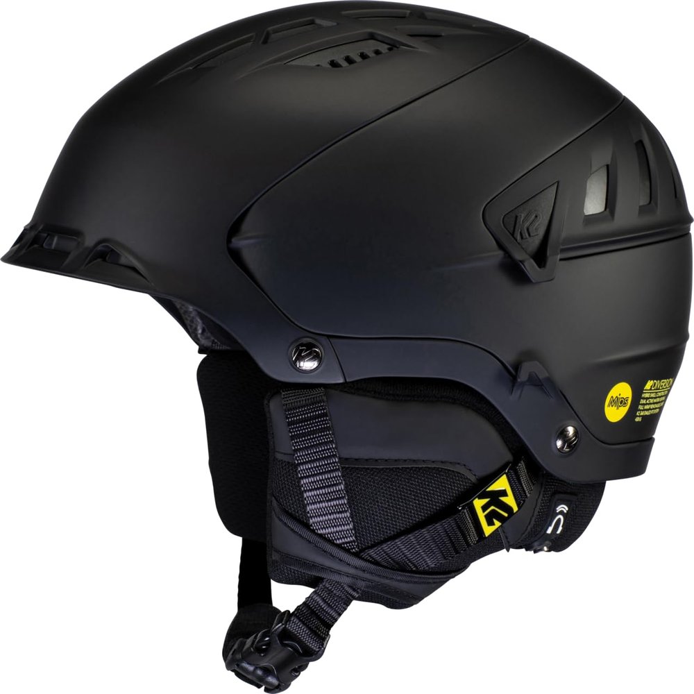 K2 Diversion MIPS Men's Snow Helmet, Black, Medium
